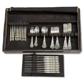 Gorham Sterling Silver Versailles Service of Ten Flatware Set