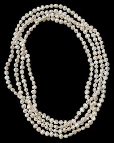 100 Inch Adjustable South Sea Pearl Necklace