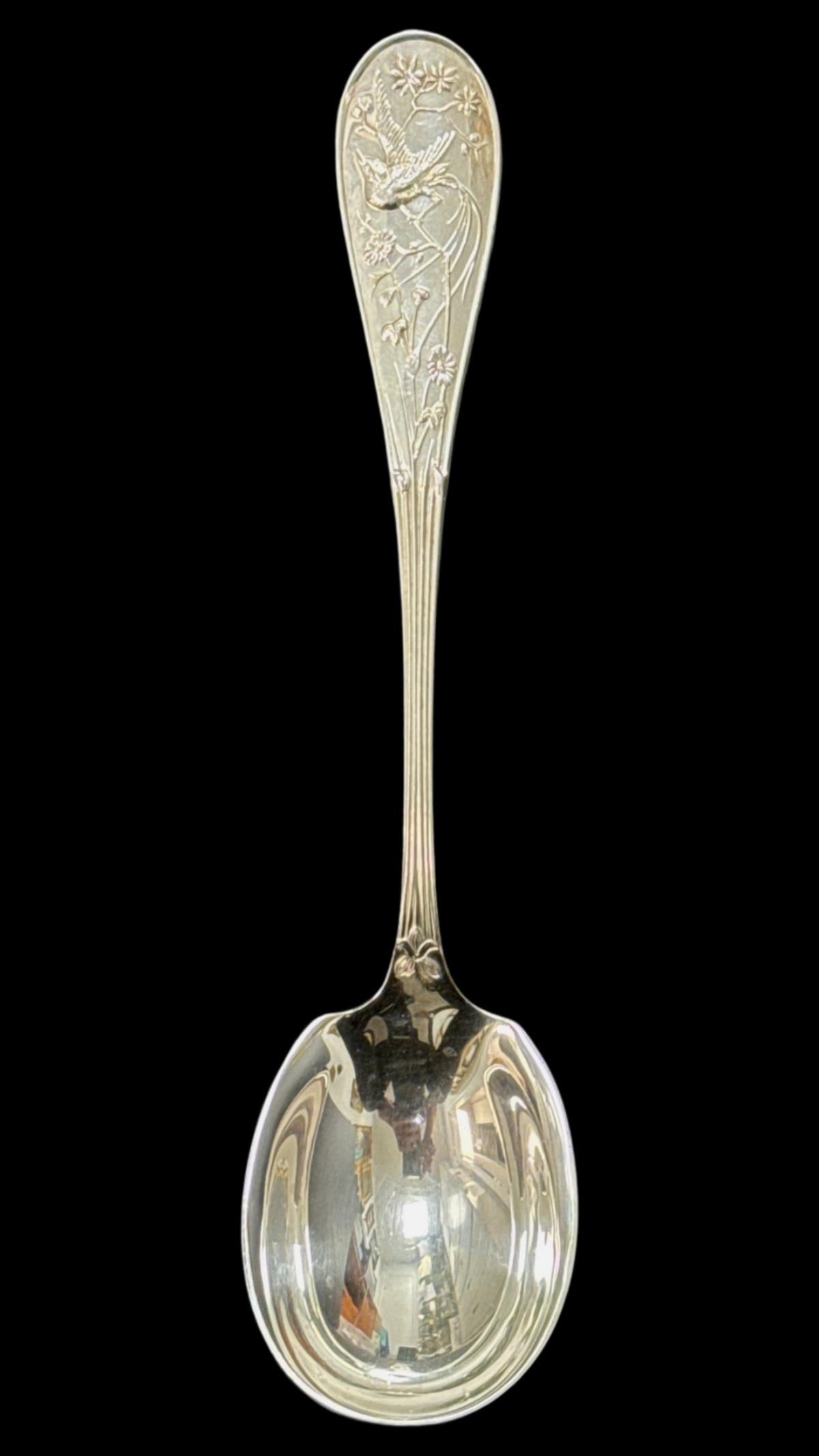 Tiffany & Co. Sterling Silver Audubon Sugar Spoon (1 of 4)
