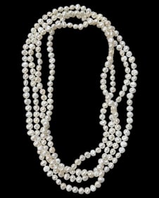 100 Inch Adjustable South Sea Pearl Necklace