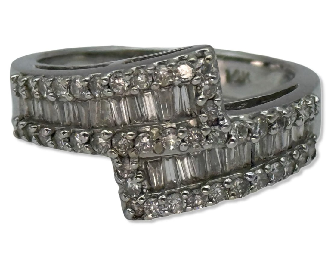 14kt WG & Approx 0.60ct Diamond Ring (1 of 3)