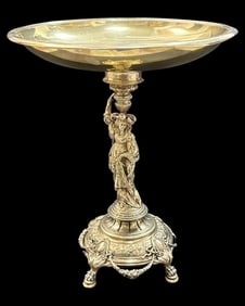 800 Silver Palace Size Figural Centerpiece