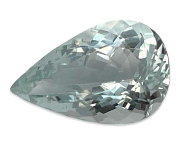 6.9ct Pale Blue Aquamarine Gemstone
