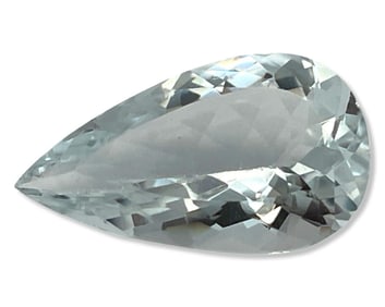 12.4ct Pale Blue Aquamarine Gemstone
