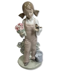 Lladro 5217 Spring Porcelain Figurine