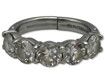 14kt WG, Platinum, & 2.74ct Diamond Ring