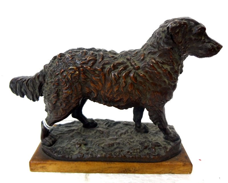 Antique Jacques August Fauginet Bronze: Antique Jacques August Fauginet Bronze. Measures - 8" long.For Domestic or International Shipping Quotes Please Feel Call Ryan or Dave at Eagle Shipping Center 561-932-0700 or email them at ryan@eagle