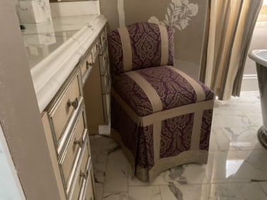 European Style Uniquely Upholstered Chair