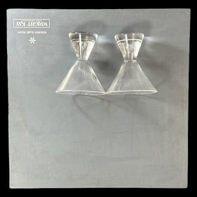 Lot of Eight Steuben Crystal Teardrop Cocktail Glasses