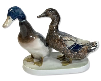Rosenthal K341/2 Pair of Ducks Porcelain Figurine