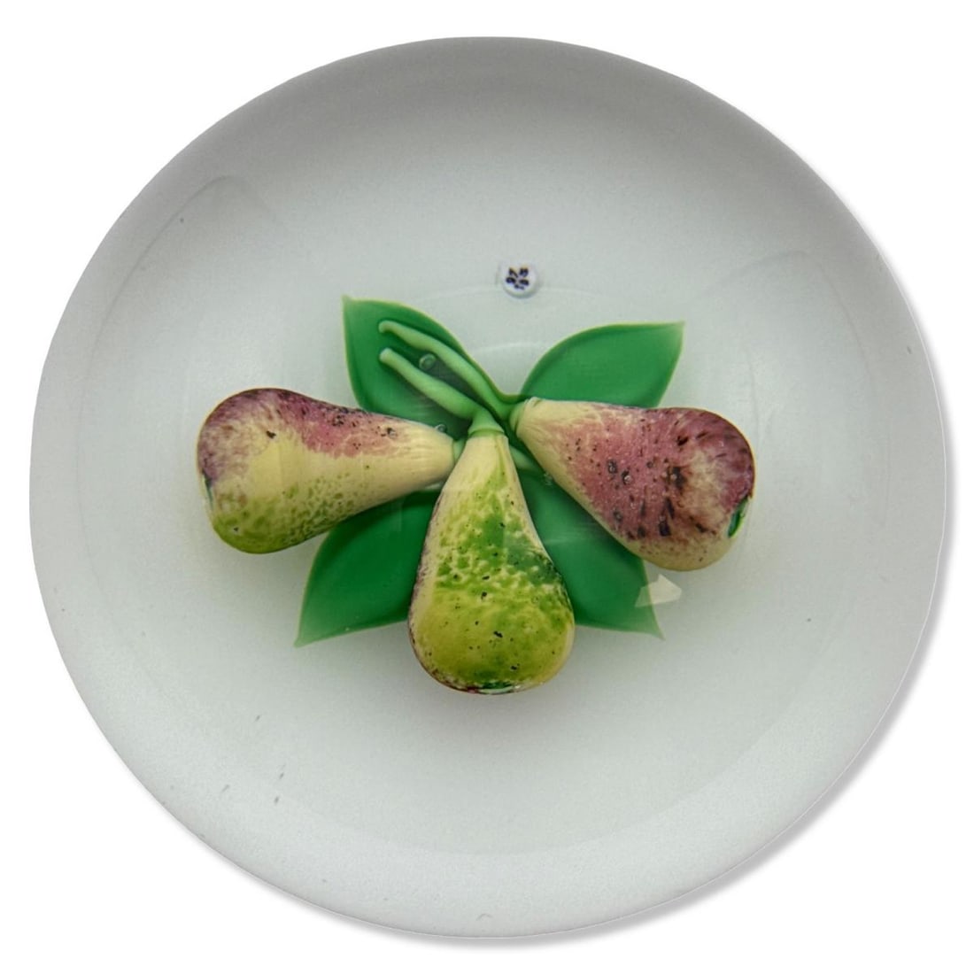 Baccarat 1973 Pear Paperweight (1 of 2)