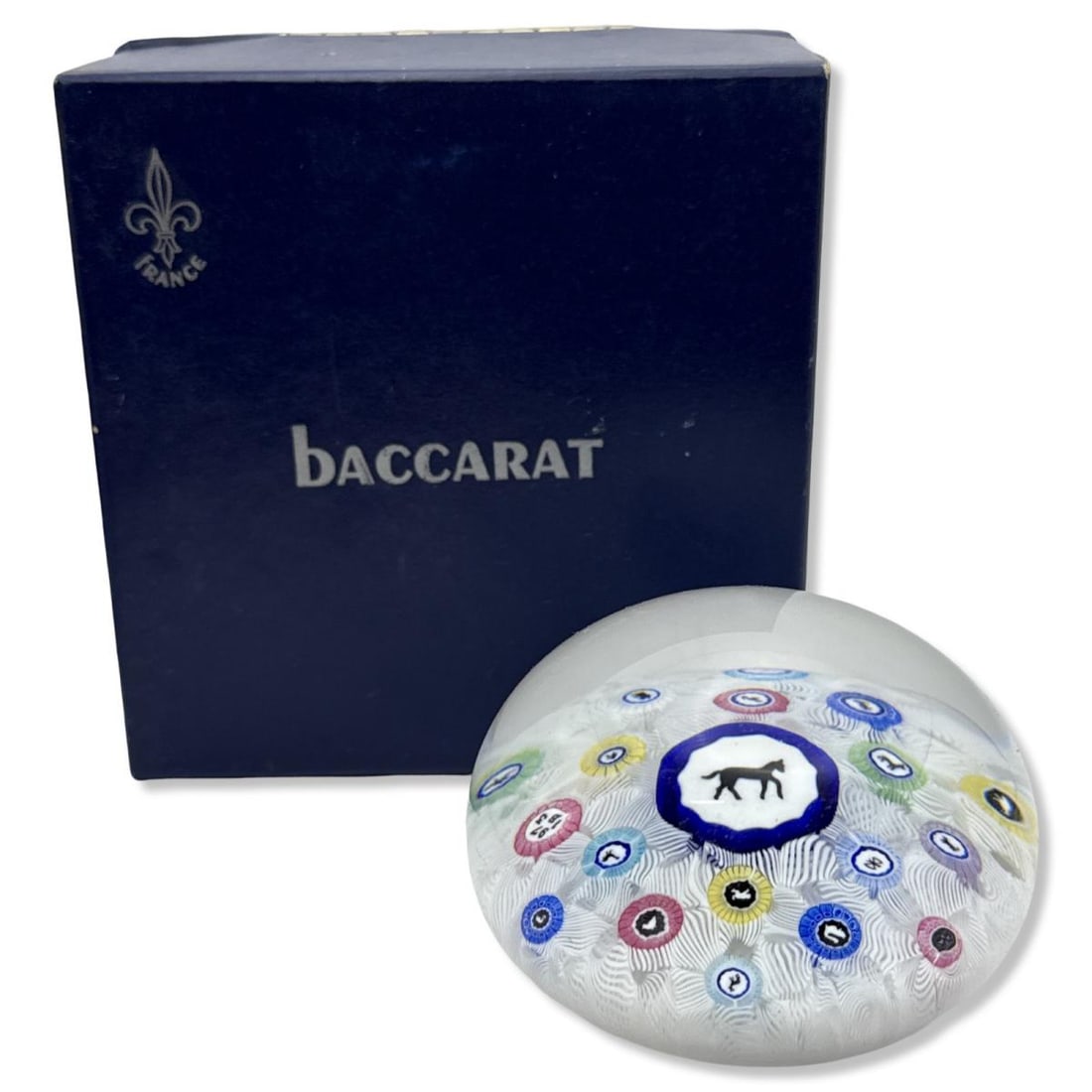 Baccarat Gridel Horse Paperweight (1 of 3)
