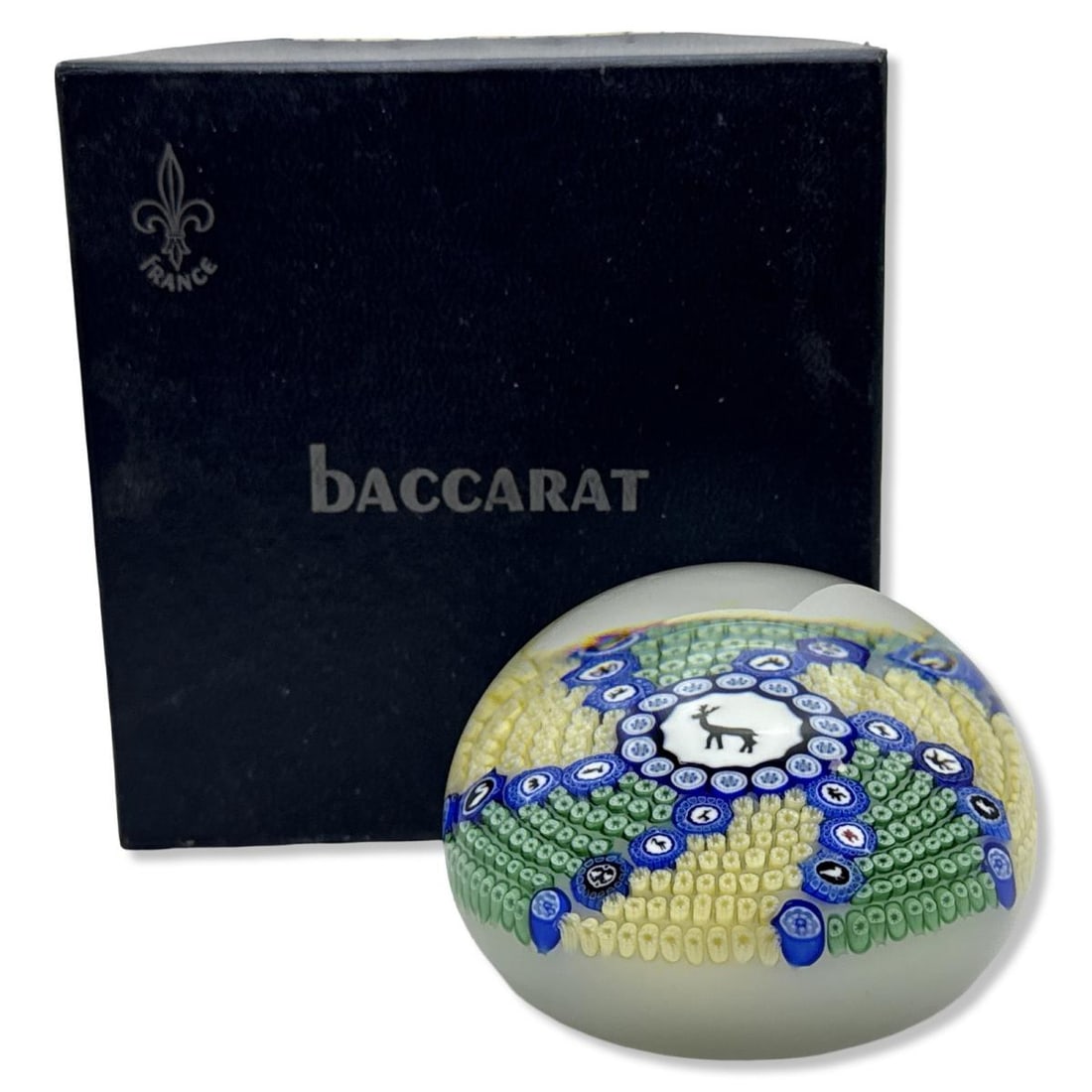 Baccarat Gridel Deer Paperweight (1 of 3)