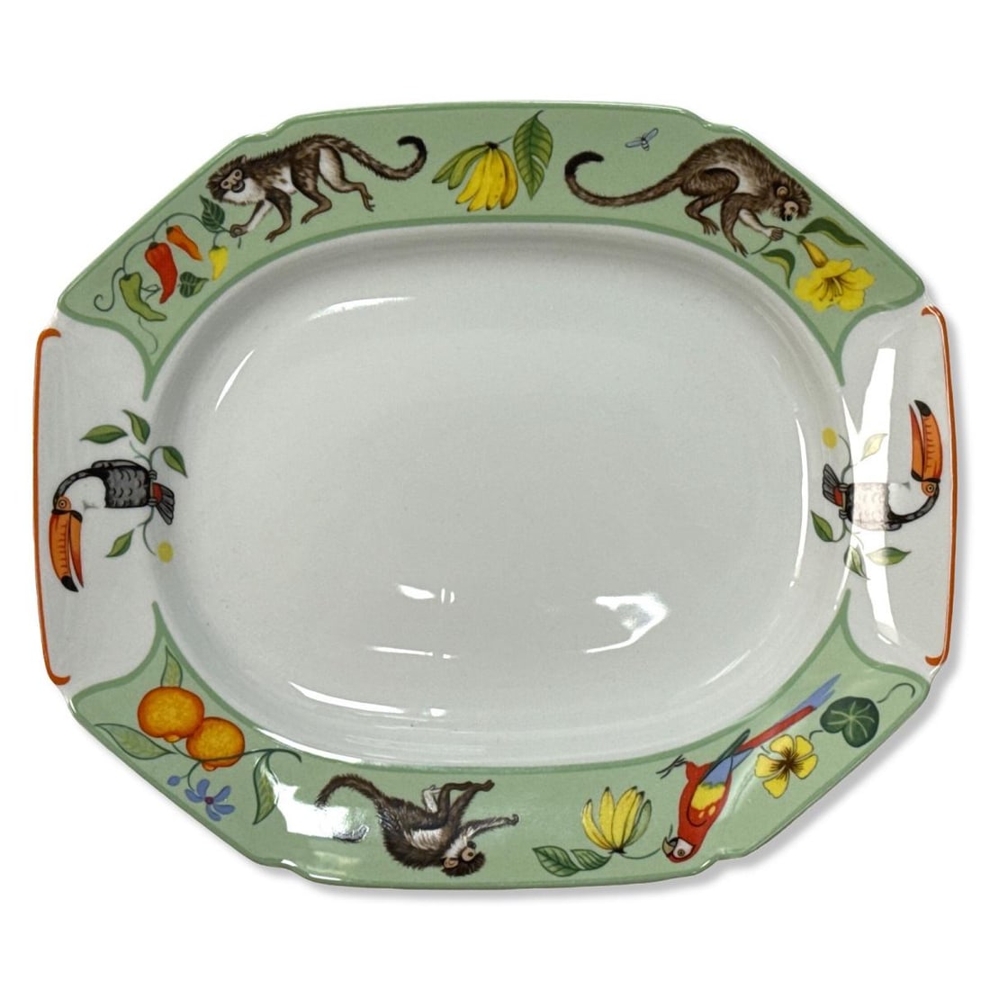 Lynn Chase Monkey Business Oval Serving Platter (1 of 2)