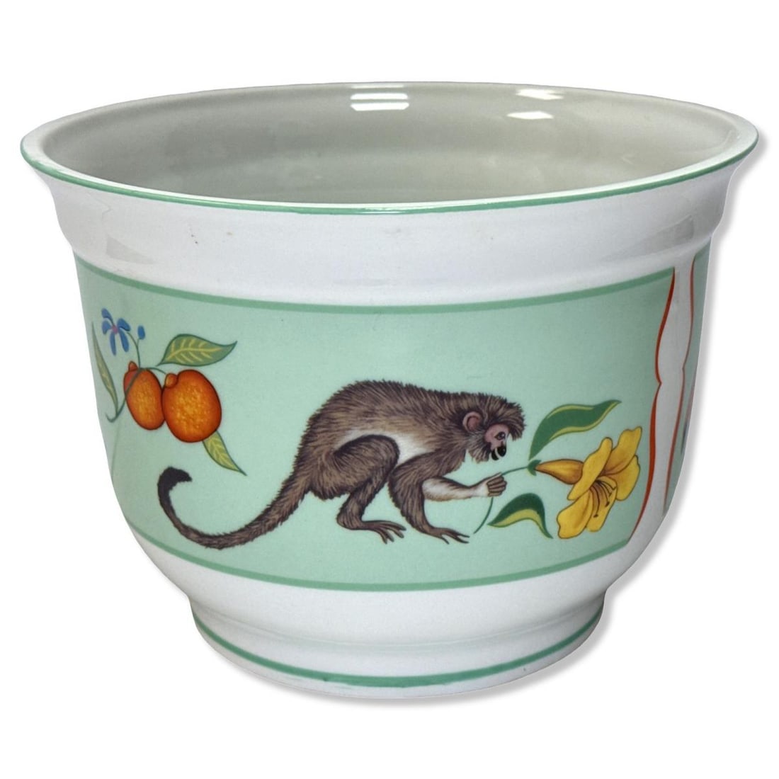 Lynn Chase Monkey Business Cachepot (1 of 3)