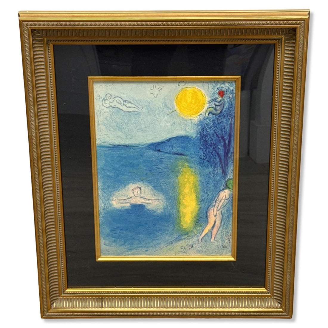 Marc Chagall (French/Russian, 1887-1985) Lithograph in Color Summertime (1 of 2)