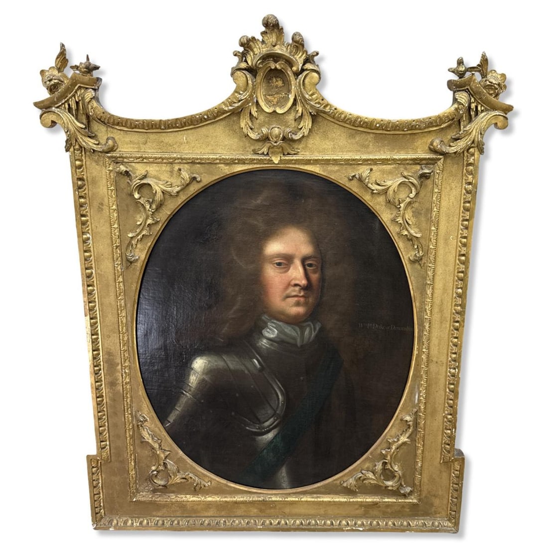 Sir Godfrey Kneller (German/British, 1646-1723) Oil Painting on Canvas of William the First Duke of (1 of 5)