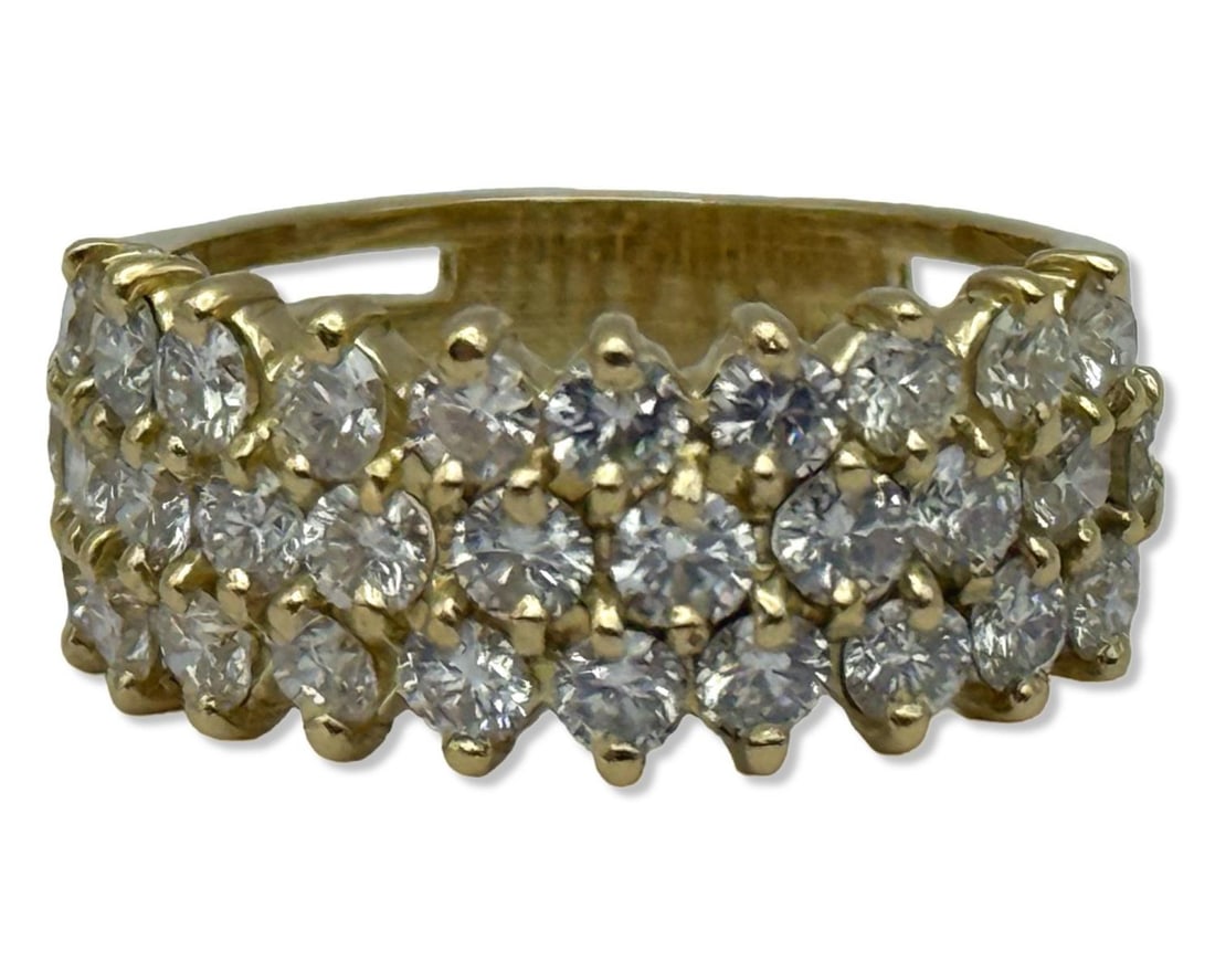 18kt YG & Approx 1.93ct Diamond Ring (1 of 3)