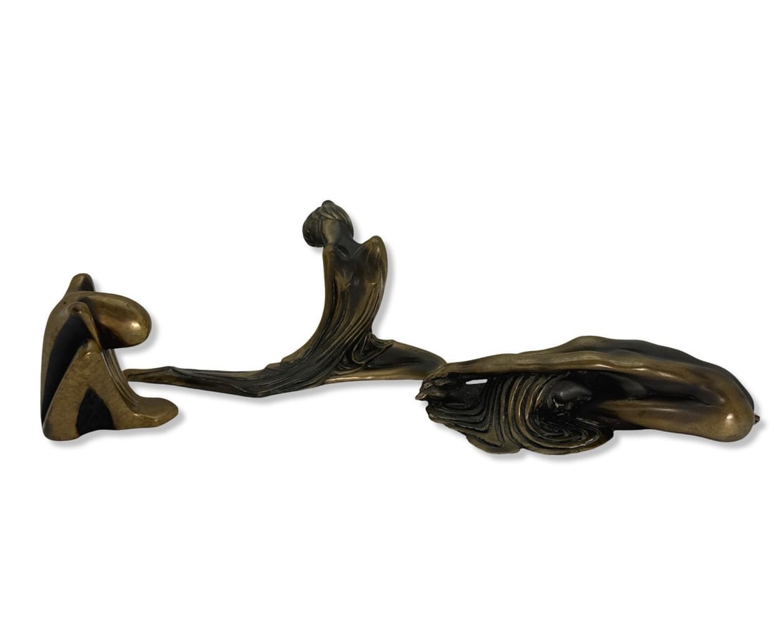 Lot of Three Tom Bennett (American, b. 1952) Bronze Sculptures: Lot of Three Tom Bennett (American, b. 1952) Bronze Sculptures. Signed, dated, and numbered. Largest measures H: 3 1/4" x W: 6 1/2"