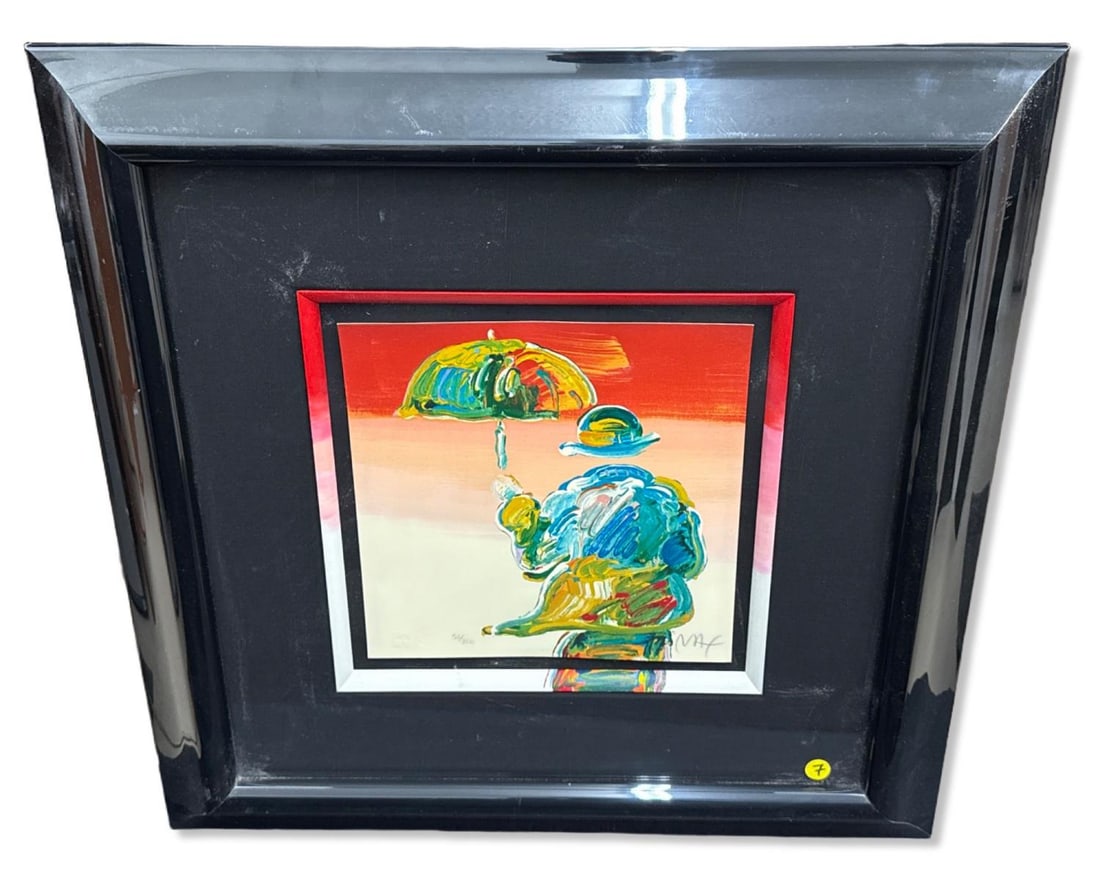 Signed Peter Max (German/American, b. 1937) Lithograph in Color (1 of 3)