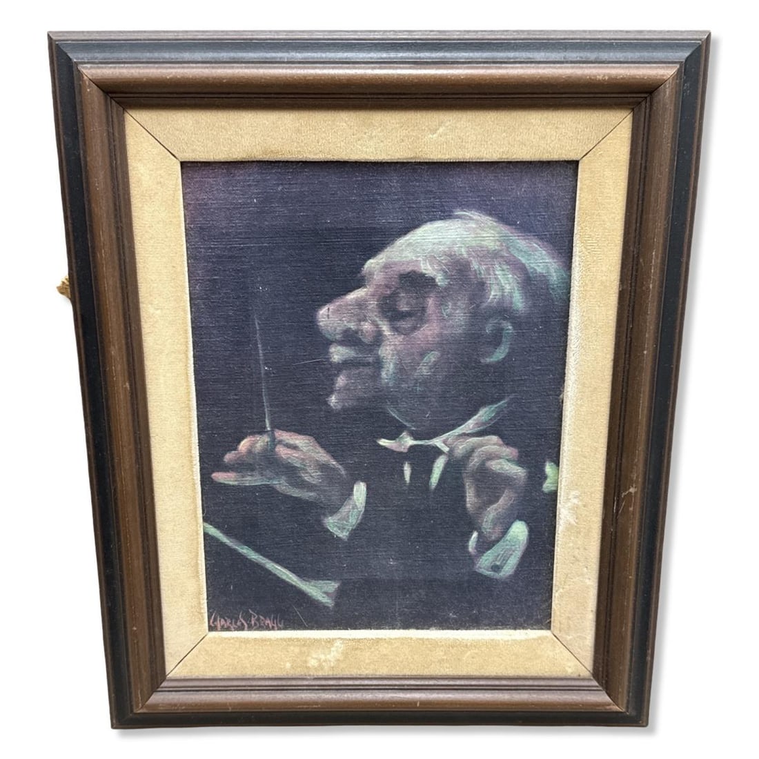 Signed Charles Bragg (American, 1931-2017) Oil Painting on Canvas (1 of 3)
