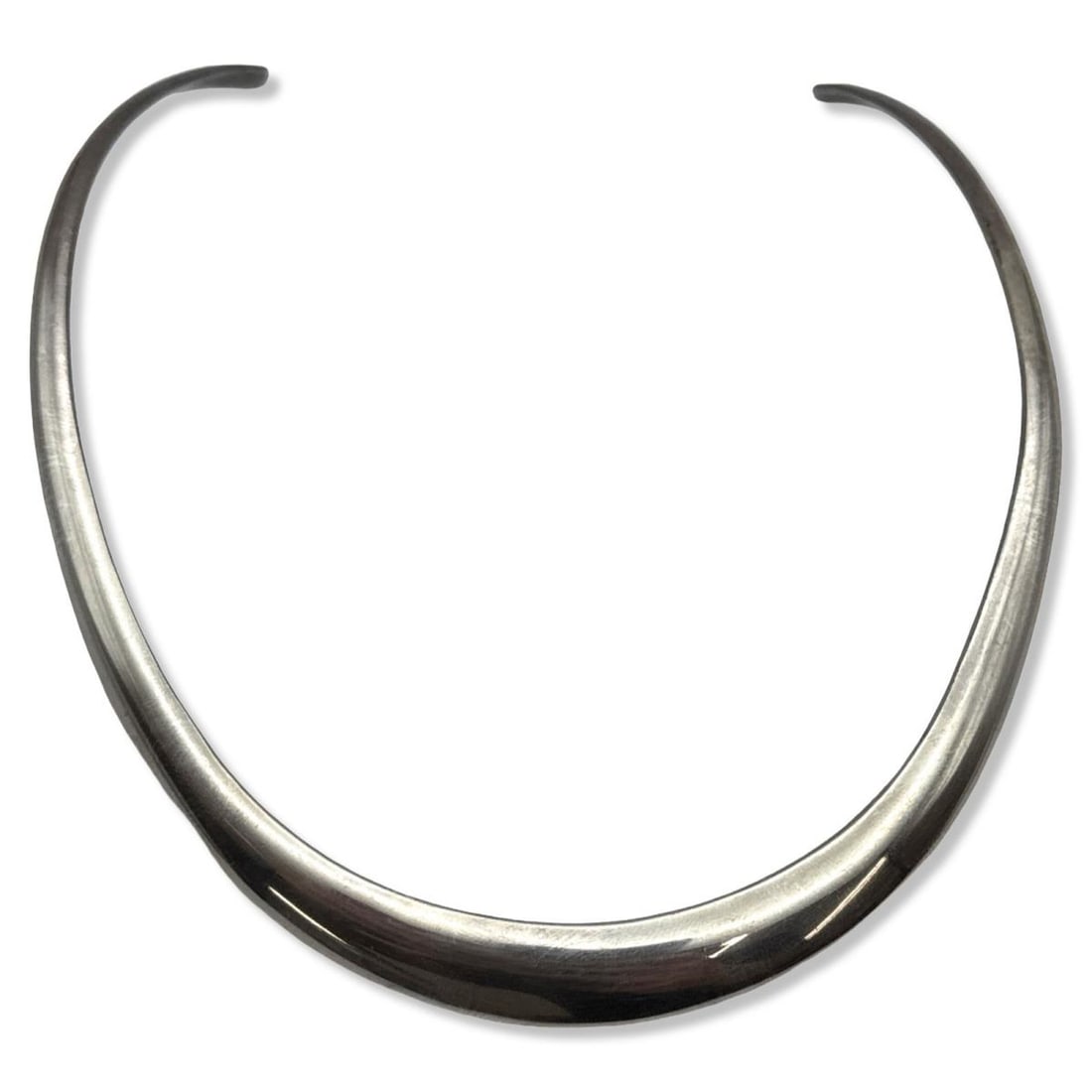 Mexican Sterling Silver Choker Collar Necklace (1 of 3)