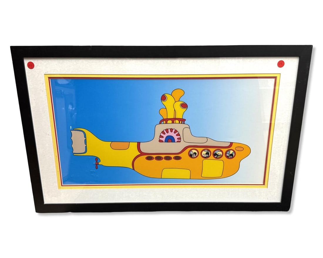 Beatles Yellow Submarine Original Animation Cel (1 of 3)