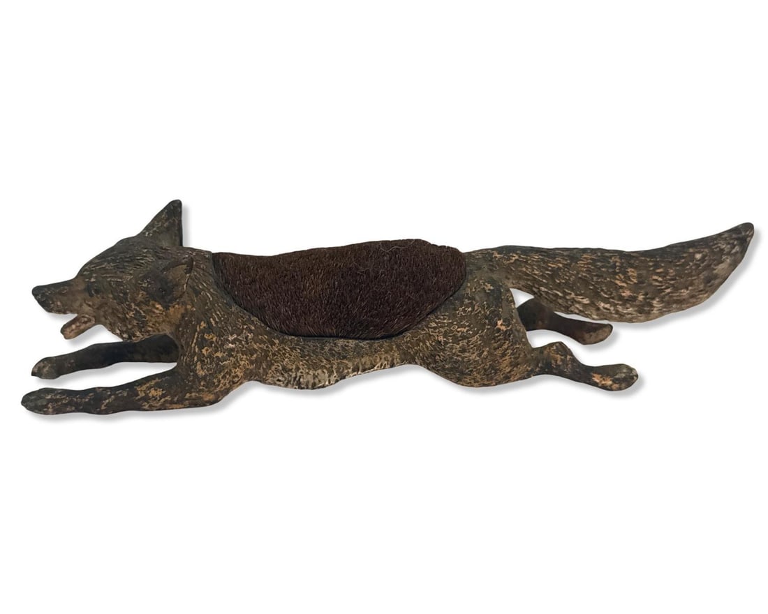 Austrian Cold Painted Bronze Fox Pen Wipe (1 of 2)