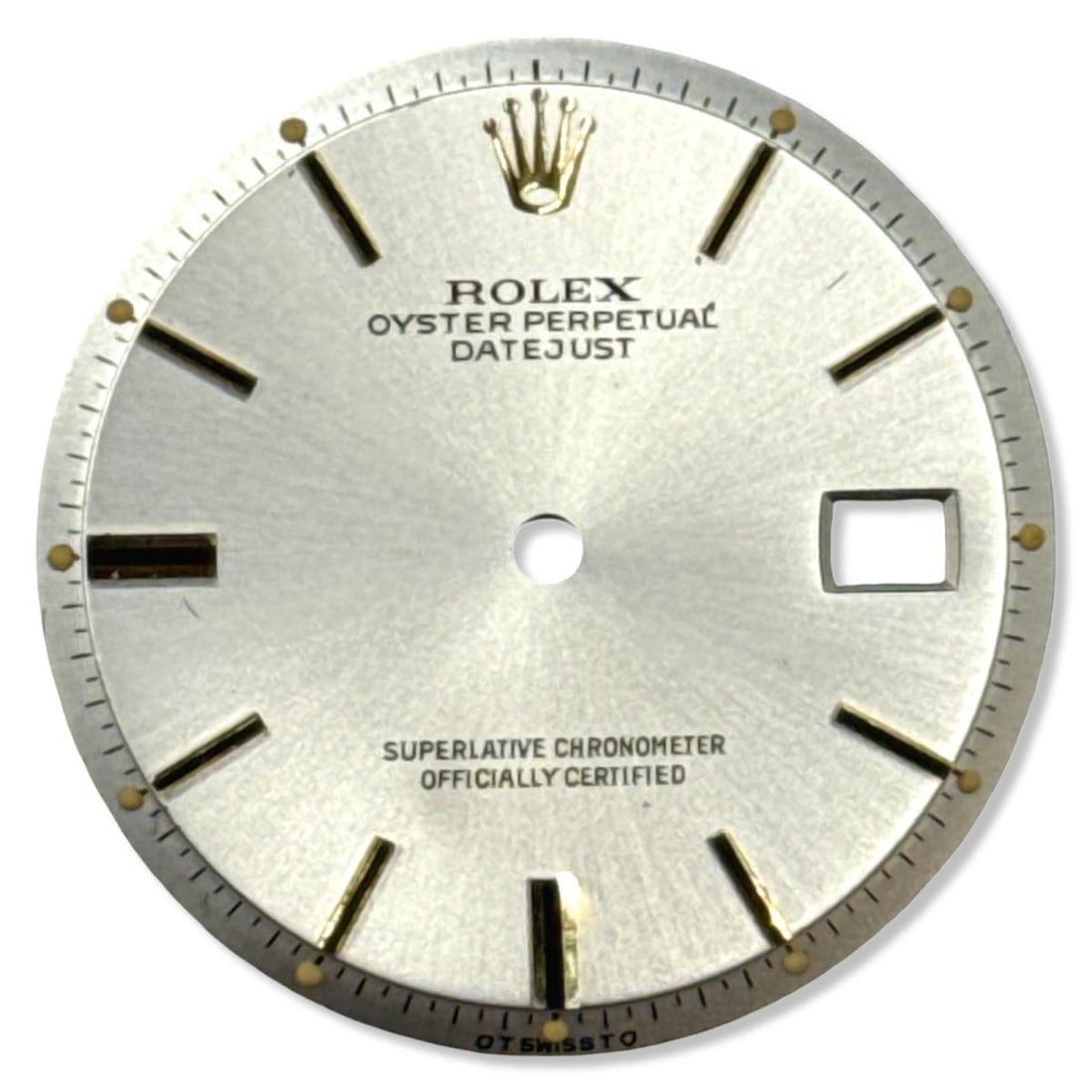 Rolex Oyster Perpetual Datejust 36mm Silver Tone Dial: Rolex Oyster Perpetual Datejust 36mm Silver Tone Dial