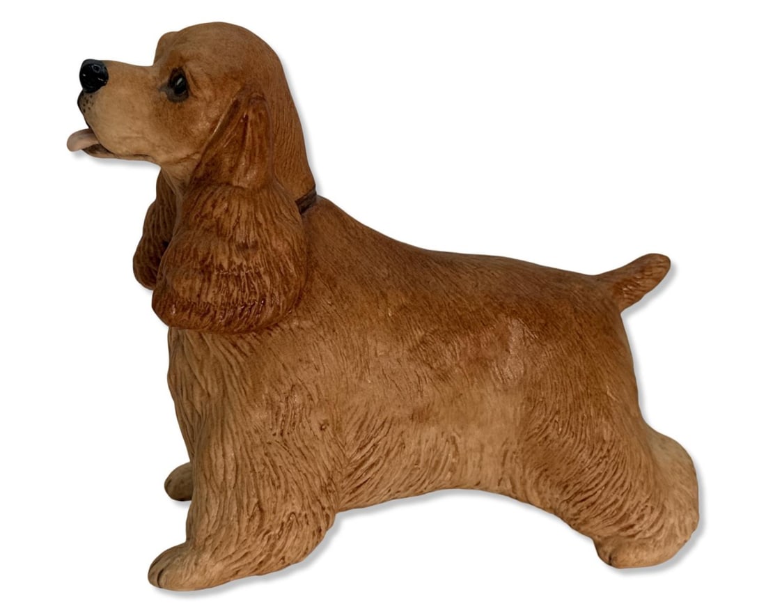 Boehm Cocker Spaniel Porcelain Figurine (1 of 2)