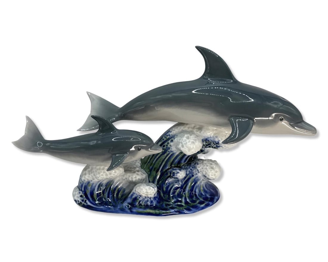 Lladro 6470 A Swimming Lesson Porcelain Figurine (1 of 2)