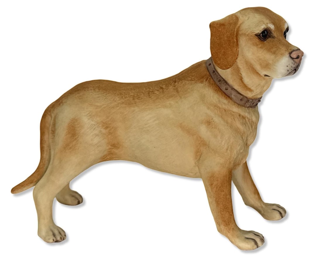 Boehm Labrador Retriever Porcelain Figurine (1 of 2)