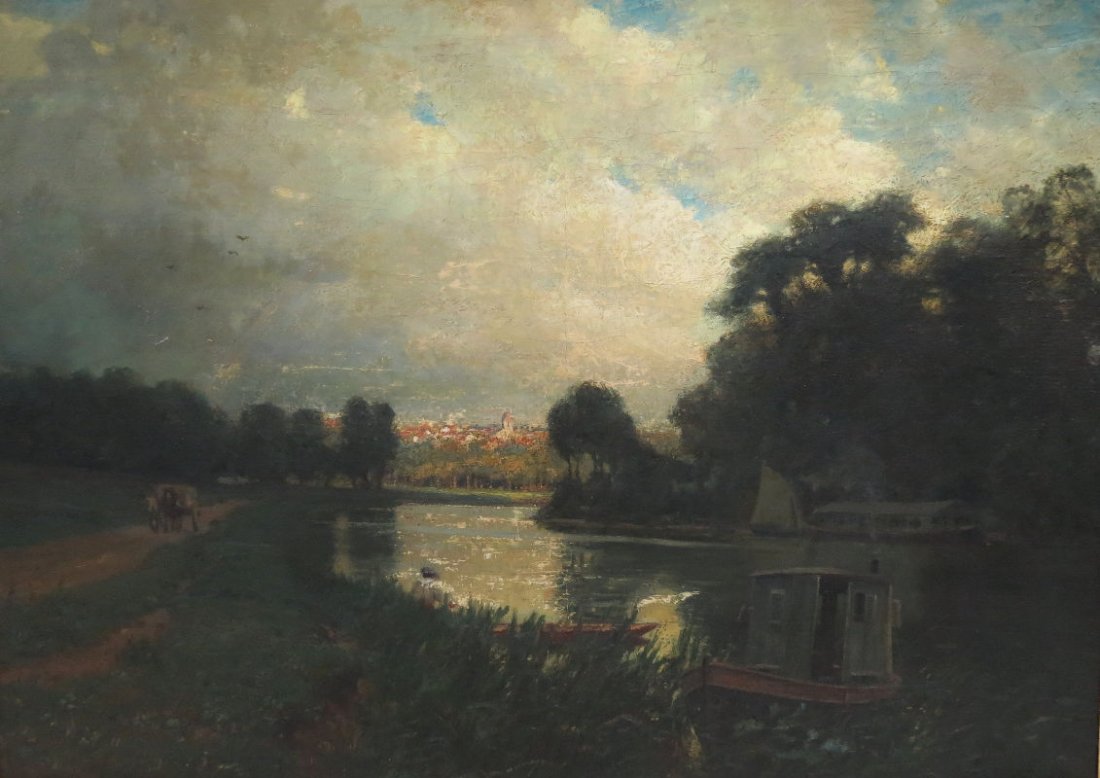 Alexis Jean Fournier (American 18651948) Oil Painting