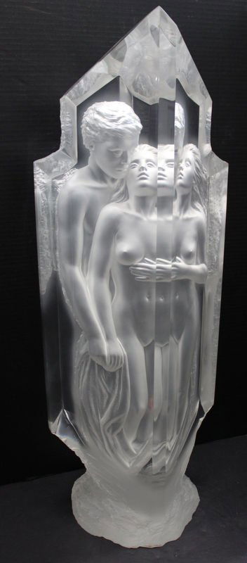 Temple by Michael Wilkinson: Temple by Michael Wilkinson. Measures - 32 1/2" high x 17" wide. Signed, 70/200.