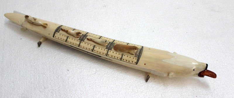 Carved Ivory Cribbage Board Tusk - Jun 08, 2014 | Bruce Kodner