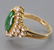 Exquisite Contemporary Natural Jadeite Jade Diamond - 4