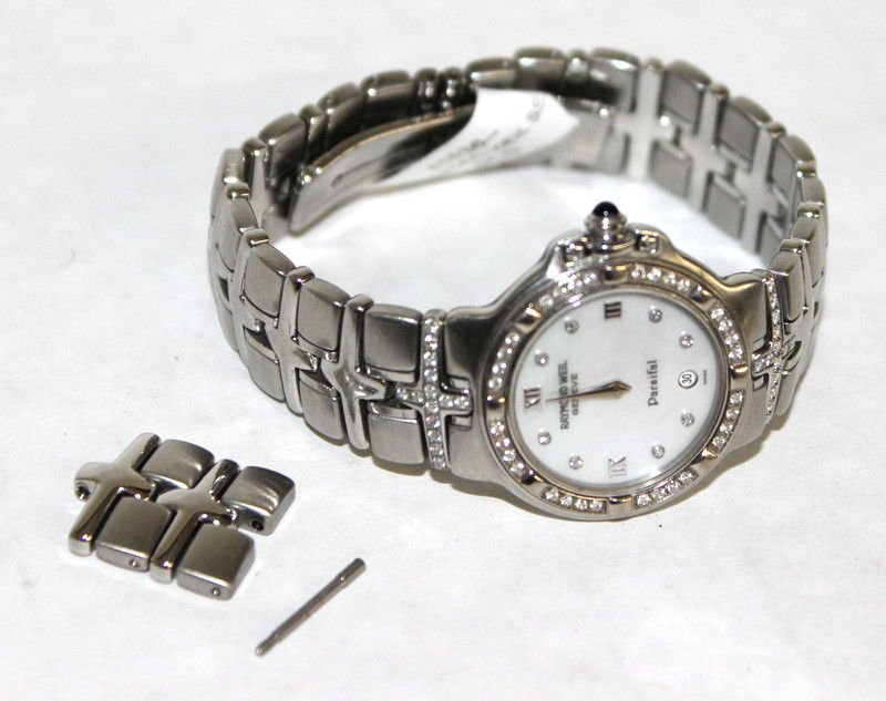 Raymond Weil Stainless Steel Watch: Raymond Weil Stainless Steel Watch.