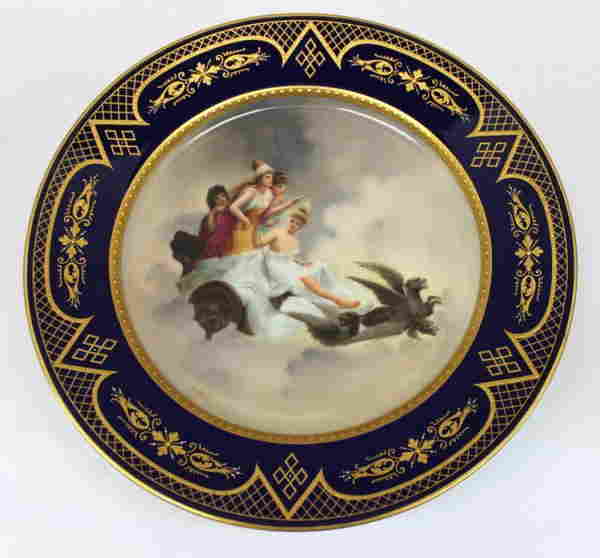 Artist Signed Royal Vienna Hand Painted Plate - Jul 06, 2014 | Bruce ...