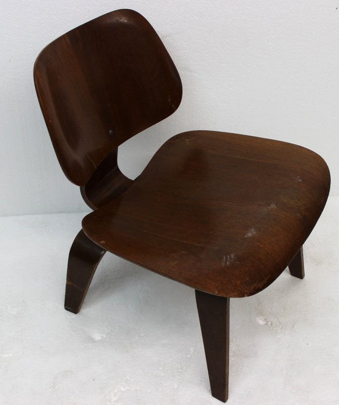 Herman Miller/Charles Eames Birch Chair: Herman Miller/Charles Eames Birch Chair. Designed by Charles Eames, See original sticker in photos. Measures - 27" high x 22" wide x 23 1/2" deep.