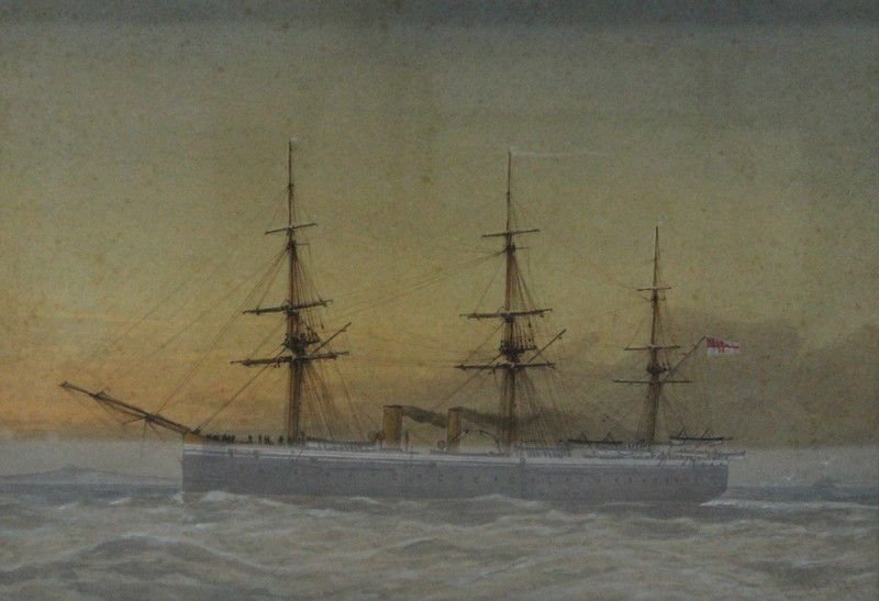 William Frederick Mitchell (British, 1845-1914): William Frederick Mitchell (British, 1845-1914) Watercolor. Measures - 10" high x 15" wide + 3" frame.