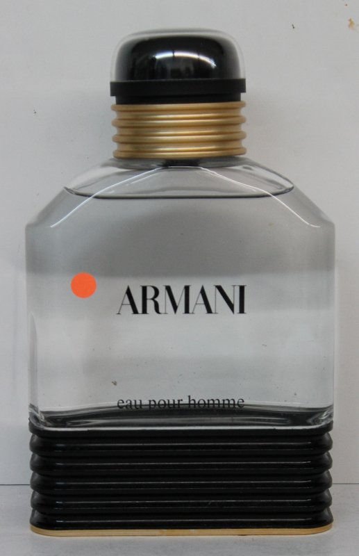 Large Armani Perfume Bottle: Large Armani Perfume Bottle. Measures - 10" high.