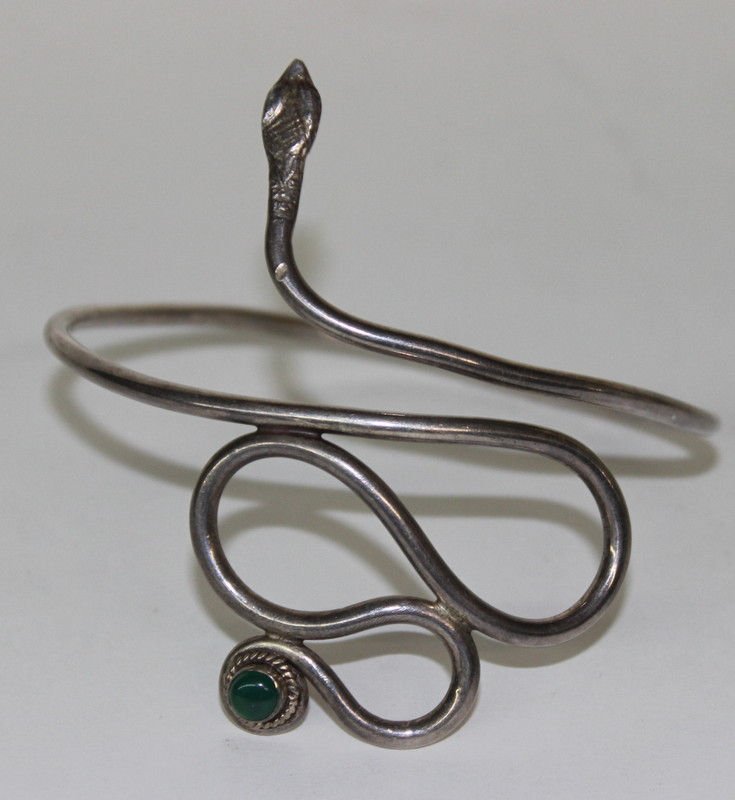 Sterling & Precious Stone Snake Arm Band Feb 22, 2015 Bruce Kodner