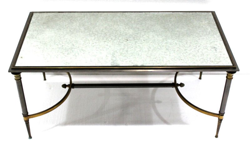 Vintage Bronze Coffee Table: Vintage Bronze Coffee Table. Measures - 37" long x 17 1/2" high.