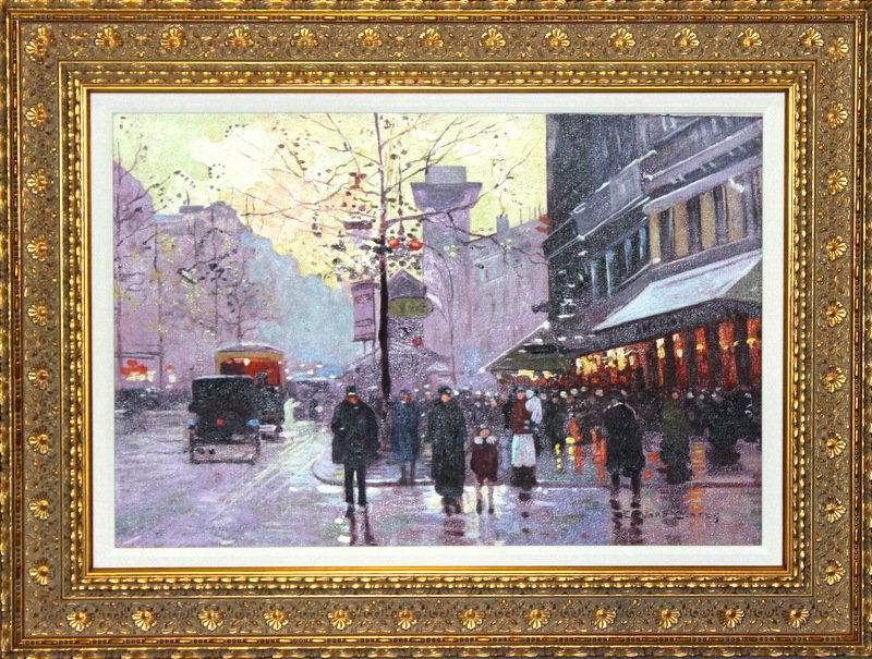 After Edouard Cortes Oil Painting on Canvas (1 of 5)