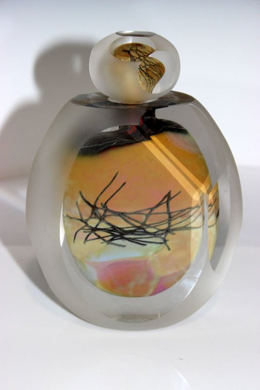 Contemporary Art Glass Perfume Bottle Jun 07, 2015 Bruce Kodner