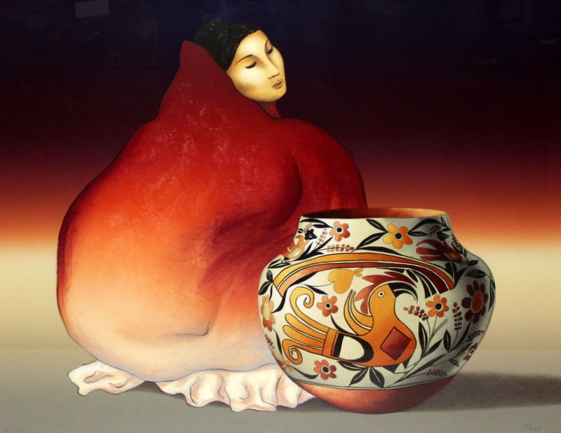 Rudolph Carl Gorman (American 1931-2005) Lithograph (1 of 6)