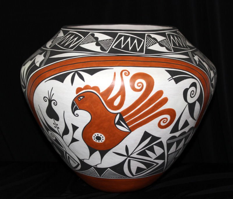 Debbie Brown Native American Vase (1 of 3)