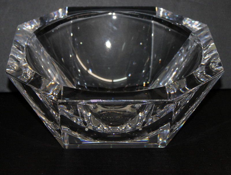 Signed Orrefors Crystal Bowl (1 of 2)