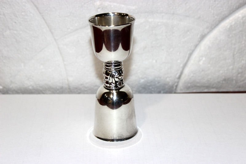 Georg Jensen Style Sterling Jigger (1 of 3)