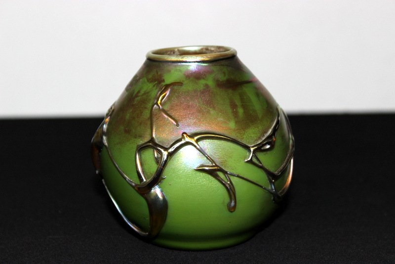 Antique Loetz Art Glass Vase (1 of 4)